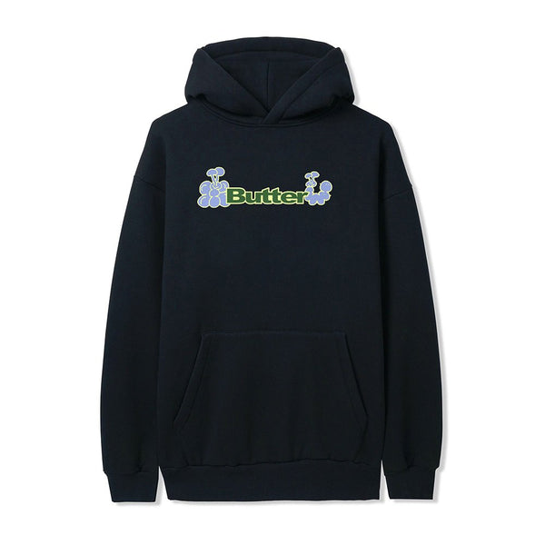 Butter Bugs Logo Pullover Hood Sweat A Capuche - Black - Streetart.fr